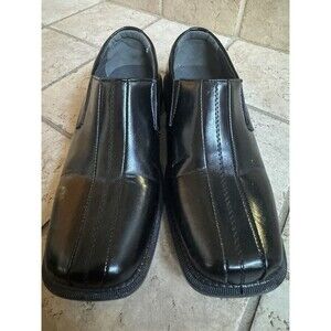 Deer Stags Dress Shoes Boys‎ Size 1.5 Slip-On Black